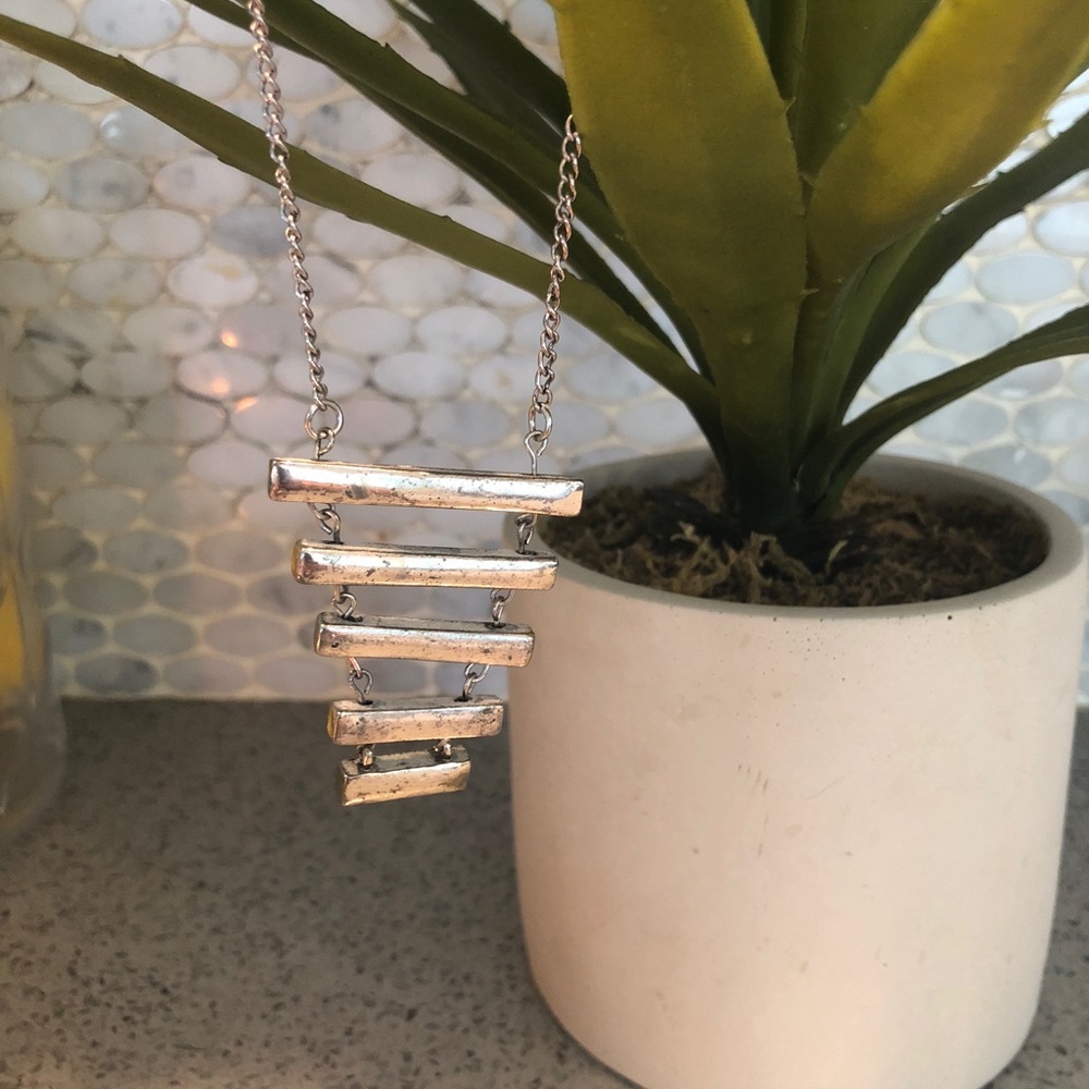 Silver pendent necklace🍍